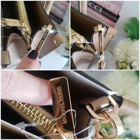 *SOLD* Authentic Michael Kors Maple Studded Sm Satchel Crossbody Bag - Picture 13 of 16